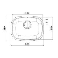 Cuba De Embutir Invicta 46x34x18 Aço Polido Docol - 3