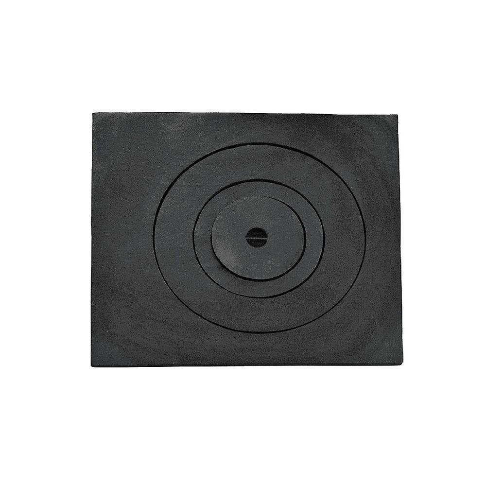 Chapa Redução Extra Em Ferro Fogão A Lenha 1 Furo 54X50Cm - 1