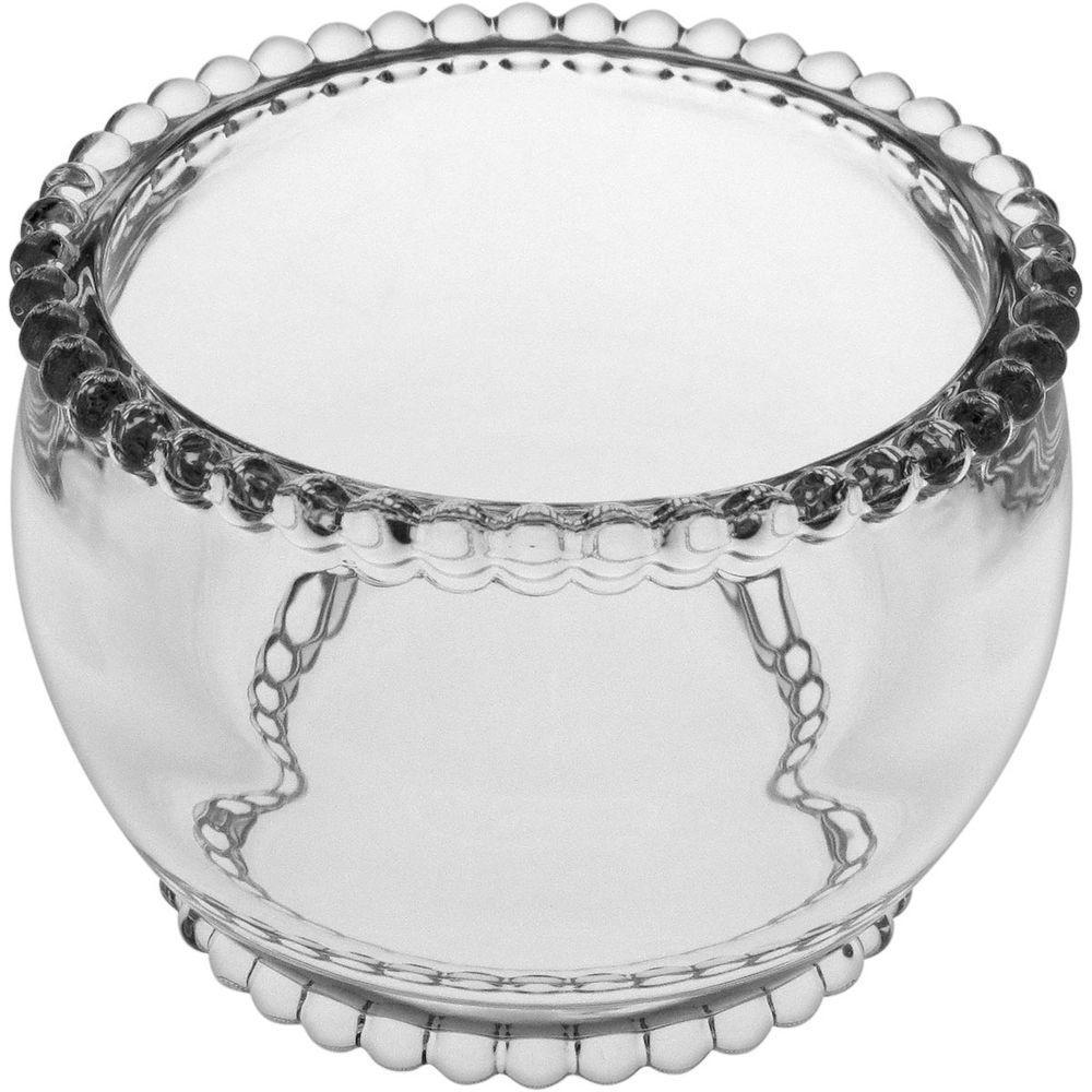 Açucareiro 11X10X10Cm 200Ml Vidro Transp Com Tampa - 6