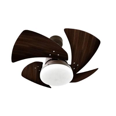 Ventilador De Teto Venti-Delta Tornado Marrom Com 4 Pás Marrom De Mdf 84Cm De Diâmetro 220V E27
