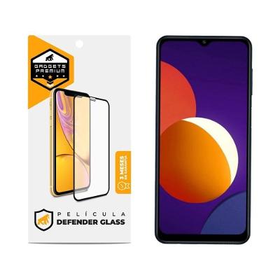 Película Para Samsung Galaxy A12 / M12 - Defender Glass Preta - Gshield