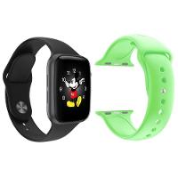 Kit 1 Relógio Smartwatch Ld5 Preto + 1 Pulseira Verde - 1