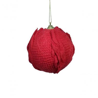 Jogo Com 3 Bolas Vermelha Tecido Bd1146