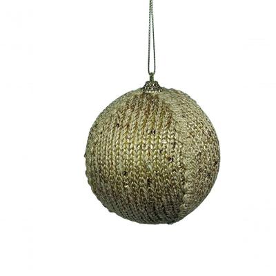 Jogo Com 3 Bolas Marrom Tecido Bd 1239