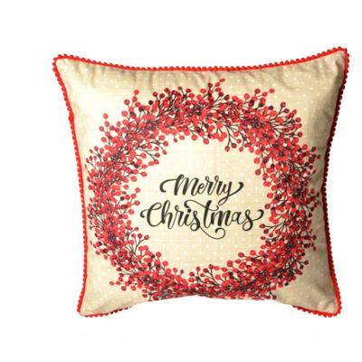 Capa De Almofada Decorativa Vermelha 45cm - Tc256