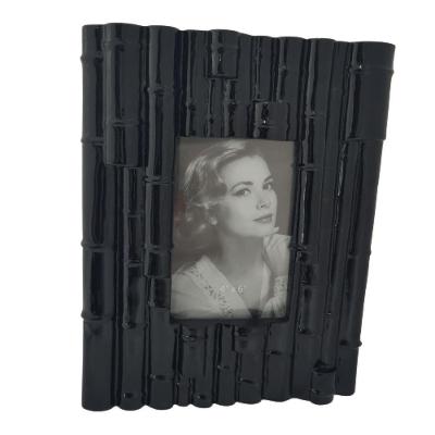 Porta Retrato Preto Metal 28Cm X 23Cm
