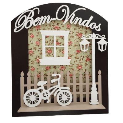 Guirlanda Enfeite Porta Bike 35cm X 30cm