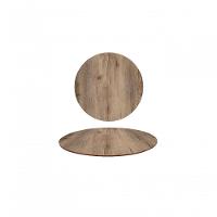 Tampo Em Mdf 18mm Redondo 120 Cm - Mezzo Castani Cor Marrom - 1