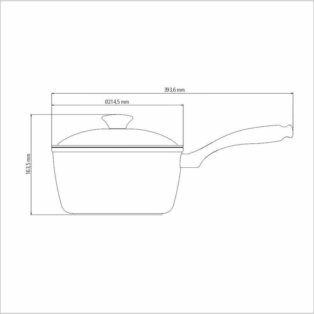 Panela Lyon Em Alumínio Forjado Com Revestimento Interno Antiaderente Starflon E Externo - 5