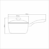 Panela Lyon Em Alumínio Forjado Com Revestimento Interno Antiaderente Starflon E Externo - 2