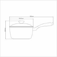 Panela Lyon Em Alumínio Forjado Com Revestimento Interno Antiaderente Starflon E Externo - 5