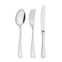 Faqueiro Mônaco Em Aço Inox Com Facas De Mesa Forjadas 6mm Acabamento Alto Brilho 24pçs - 10