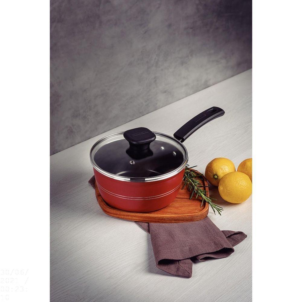 Panela Sicília Em Alumínio Com Revestimento Interno E Externo Em Antiaderente Starflon Ex - 3