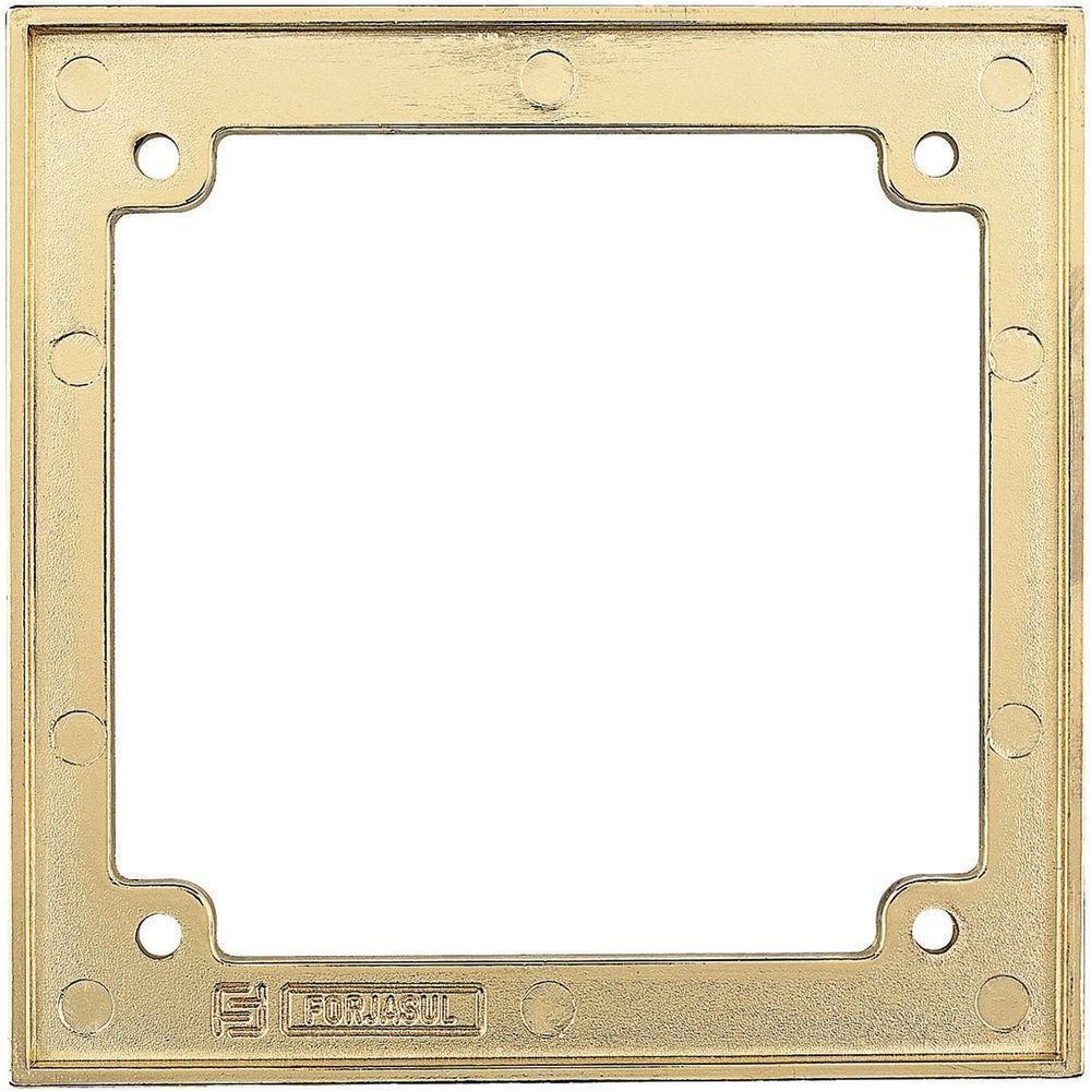 Anel De Regulagem Para Caixa De Piso 4x4 Dourado Tramontina - 1