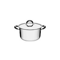 Caçarola Duo Silicone Funda Em Aço Inox Fundo Triplo Com Tampa E Alças Em Silicone 16 Cm - 1