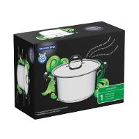 Caçarola Duo Silicone Funda Em Aço Inox Fundo Triplo Com Tampa E Alças Em Silicone 16 Cm - 8