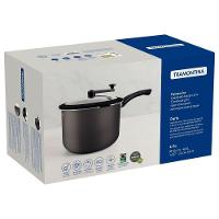 Pipoqueira Paris Antiaderente Starflon Max Chumbo Com Tampa De Vidro 22 Cm 4,8 L - 2