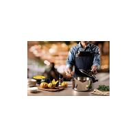 Caçarola Grano Baquelite Funda Aço Inox Corpo Triplo Tampa Alças De Baquelite 24 Cm 5,8 L - 2