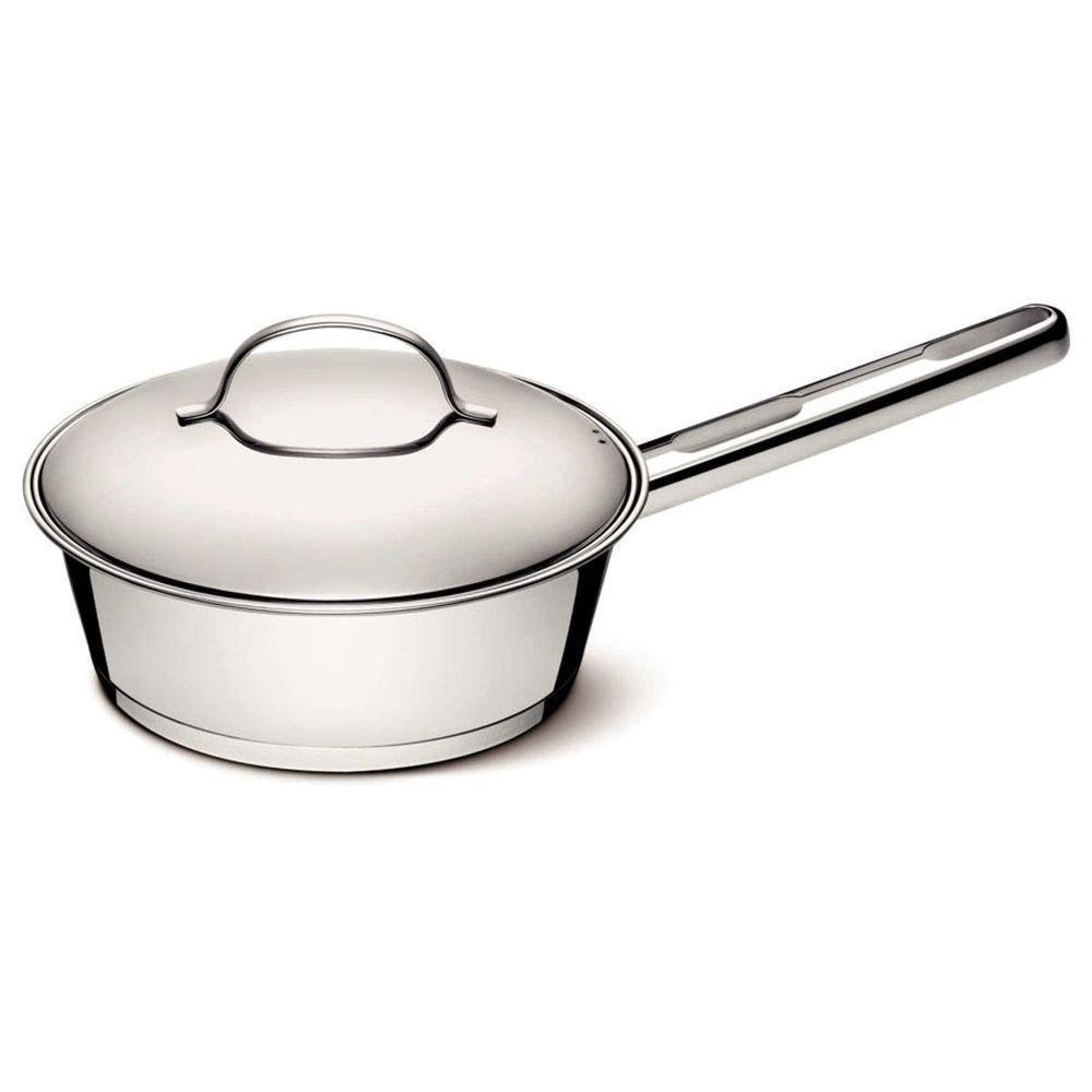 Frigideira Tramontina Allegra 20cm Em Aço Inox Com Fundo Triplo E Tampa Tramontina - 1