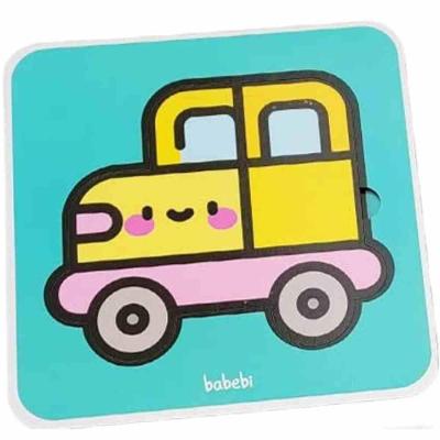 Quebra Cabeça 4 Partes - Carro - 6083 - Babebi