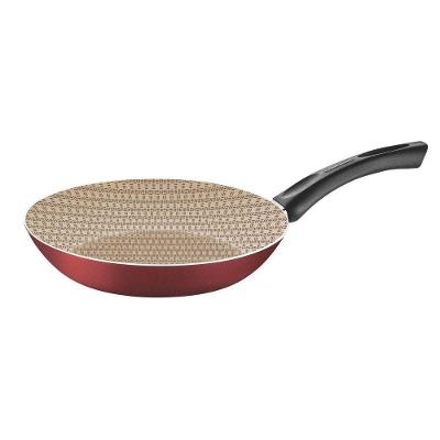Frigideira Paris Alumínio Antiaderente Starflon Com Espátula Vermelho 18 Cm 0,6l