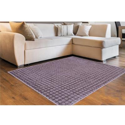 Tapete Sala Quarto Realce Spot 1,50 X 2,00 Taupe-35