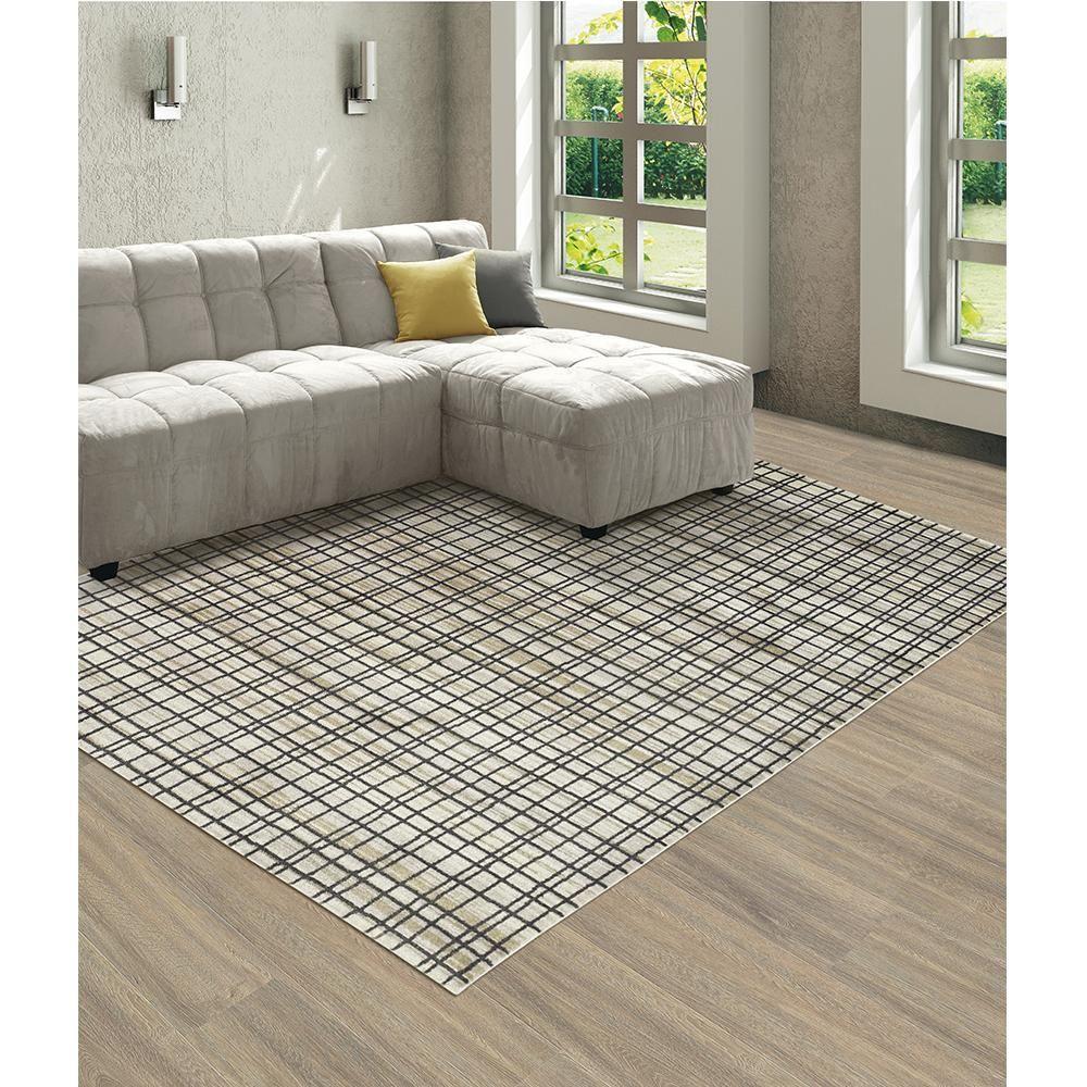 Tapete Para Sala Classe A Xadrez 2,00x2,90 São Carlos - 4