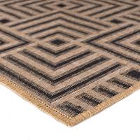 Tapete Sala Quarto Funcional Tabuleiro 2,00 X 2,50 Bege-72 - 2