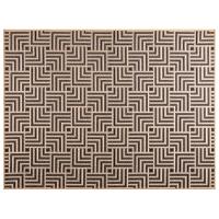 Tapete Sala Quarto Funcional Tabuleiro 2,00 X 2,50 Bege-72 - 5