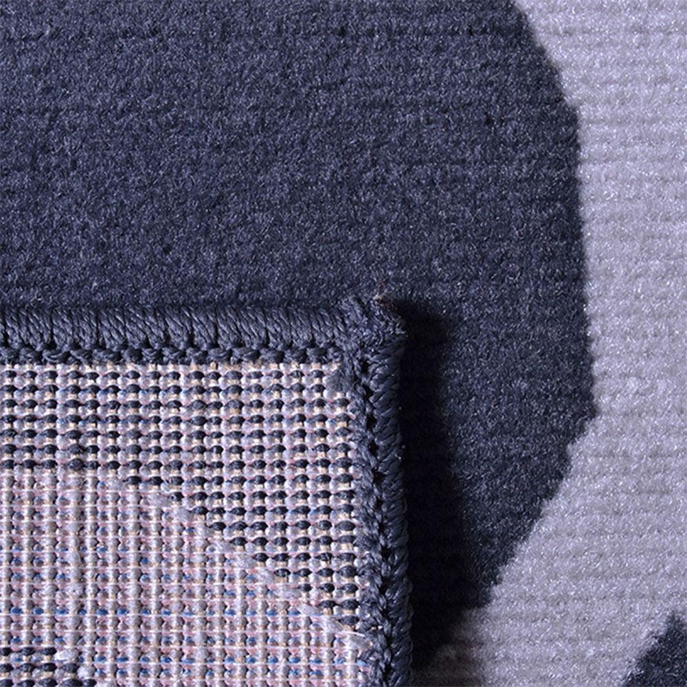 Tapete Sala Quarto Renaissance 1,50 X 2,00 Dublin Chumbo-56  - 2