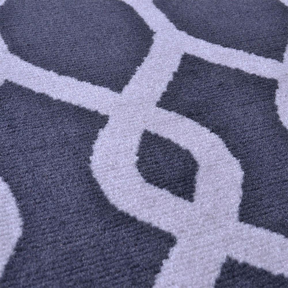 Tapete Sala Quarto Renaissance 1,50 X 2,00 Dublin Chumbo-56  - 3