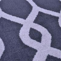 Tapete Sala Quarto Renaissance 1,50 X 2,00 Dublin Chumbo-56  - 3