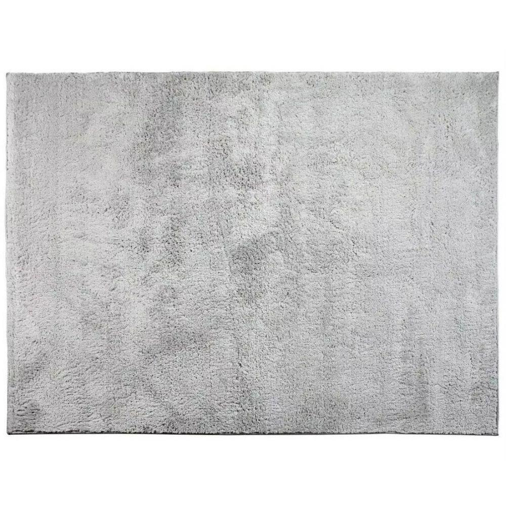 Tapete Sala Escritório 1,00 X 1,50 M Macio Antider. Prata  - 1