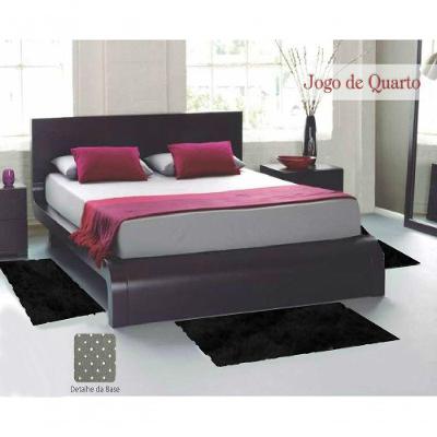 Jogo De Quarto Tapete Shaggy Macio 3pçs Antider. Preto