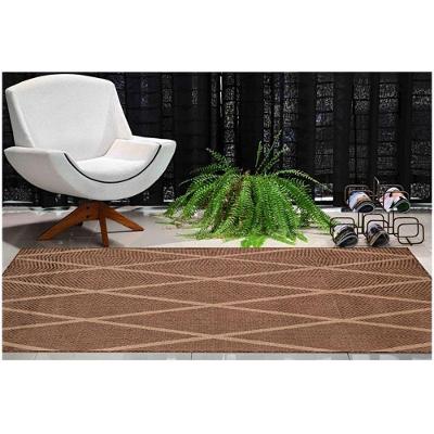Tapete Sala Quarto Econature Geo 1,50 X 2,00 Marrom-70