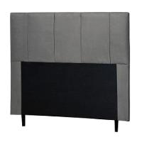 Cabeceira Cama Box Casal King Donna 193cm Suede Cinza - 1