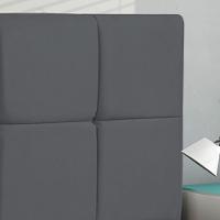 Cabeceira Para Cama Box Casal 140 Cm Cinza - D'Rossi