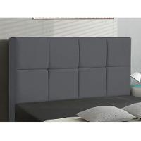 Cabeceira Para Cama Box Casal 140 Cm Cinza - D'Rossi - 5