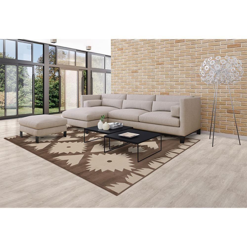 Tapete Para Sala Lyre Chocolate 1,50x2,00 São Carlos - 5