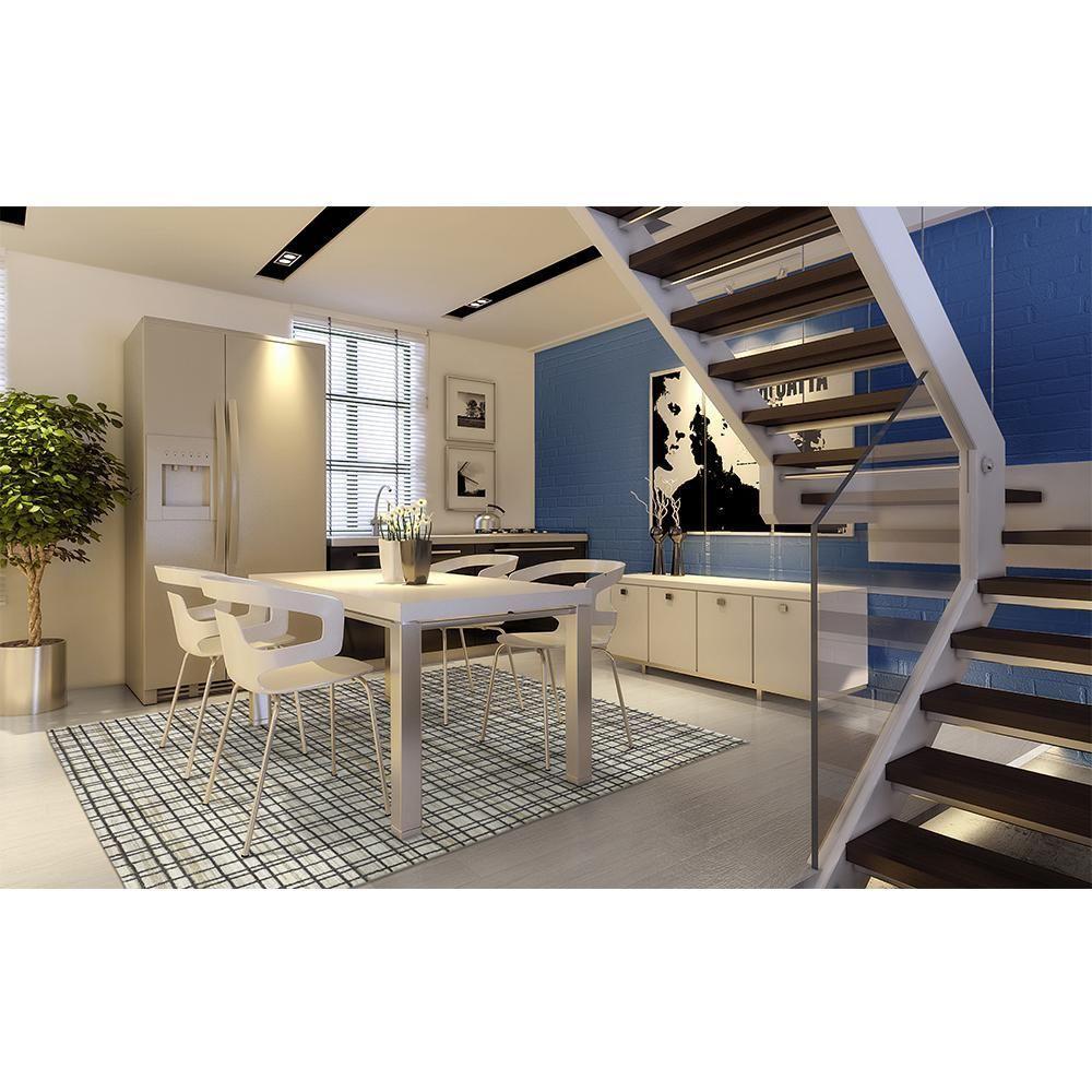 Tapete Para Sala Classe A Xadrez 1,50x2,00 São Carlos - 4