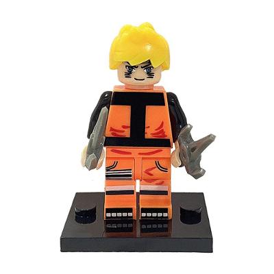 Boneco Montar Naruto Compatível Com Lego - Naruto Uzumaki