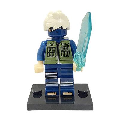 Boneco Bloco De Montar Naruto Compatível Com Lego - Kakashi