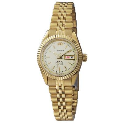 Relógio Orient Feminino Ref: 559eb1nh C1kx Clássico Dourado Automático