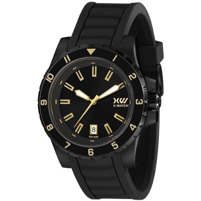 Relógio X-watch Masculino Ref: Xmnp1010 P1sx Esportivo Black