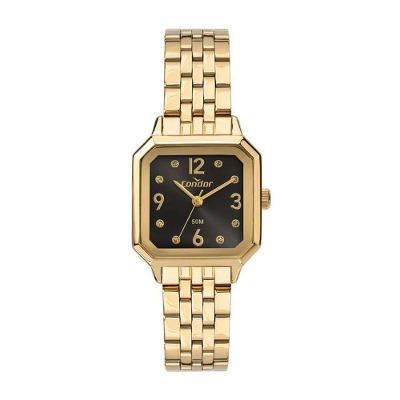 Relógio Condor Feminino Ref: Co2035mzl-4p Retangular Dourado