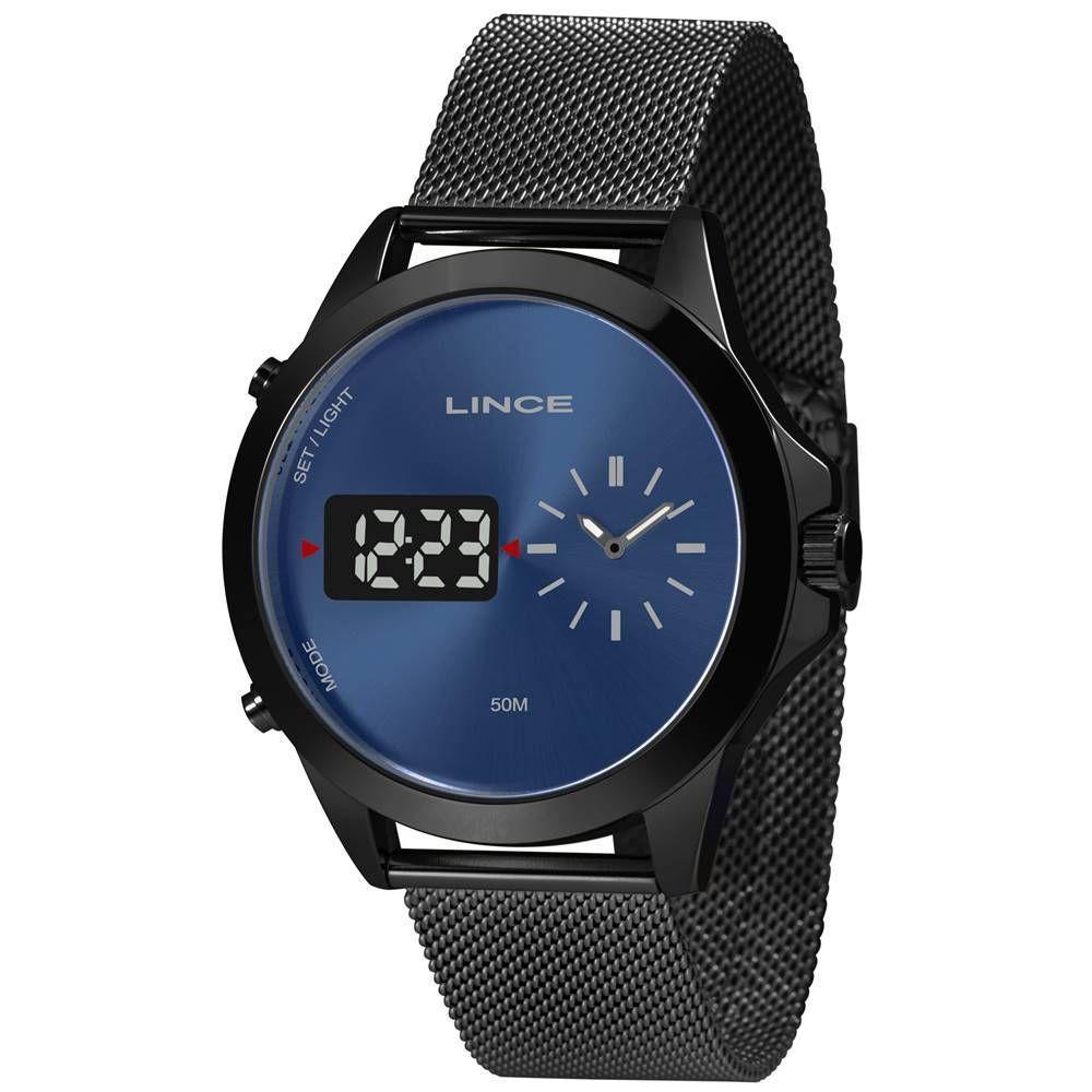 Relógio Lince Masculino Ref: Man4723l D1px Anadigi Black - 1