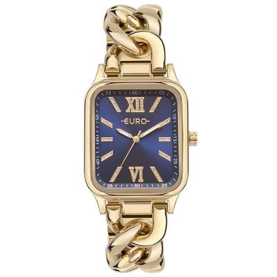 Relógio Euro Feminino Ref: Eu2035yuf-4a Bracelete Retangular Dourado