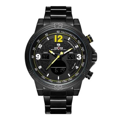 Relógio Weide Masculino Ref: Wh6908b A10427 Anadigi Black