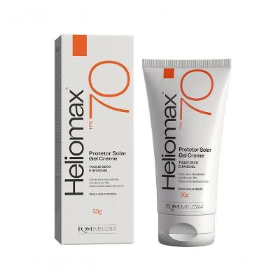 Protetor Solar Heliomax Fps 70 Gel Creme Sem Cor 50g