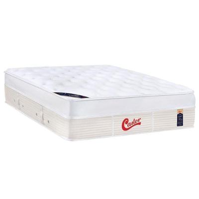 Colchão King Visco Gel Pocket Gold Star Vitagel Max Euro Pillow (193x203x40) Castor